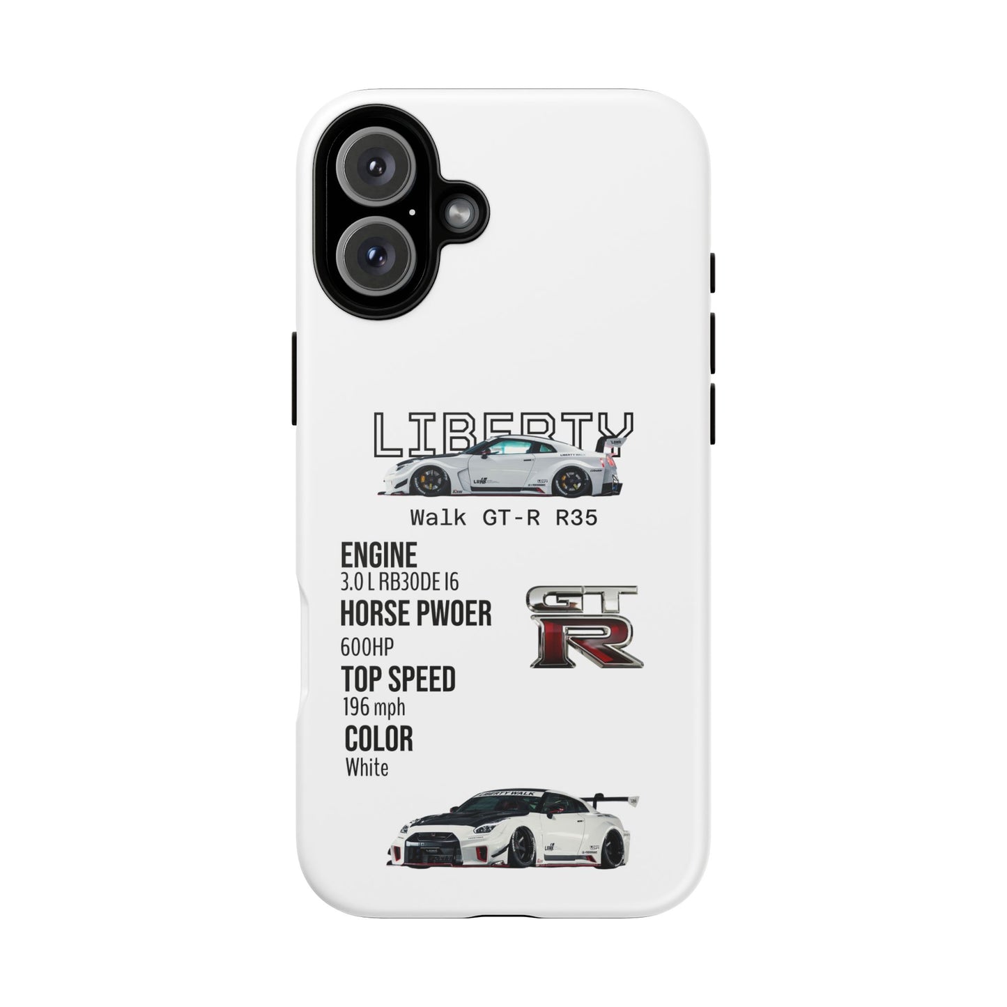 Liberty Walk GT-R R35 Phone Case