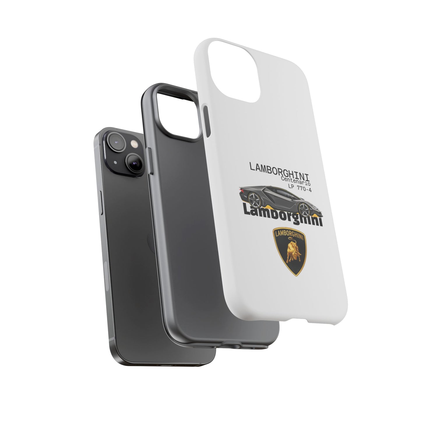 Black Lamborghini Centenario LP 770-4 PHONE CASE