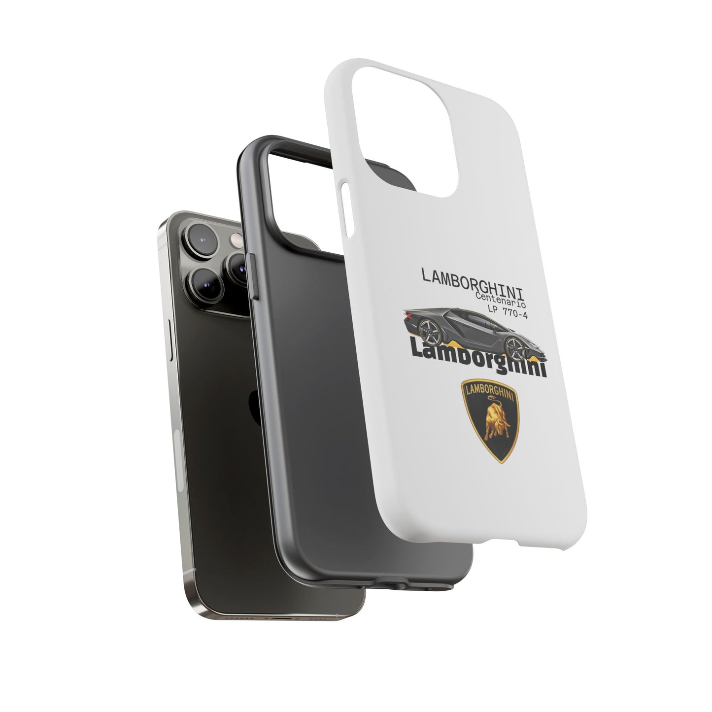 Black Lamborghini Centenario LP 770-4 PHONE CASE