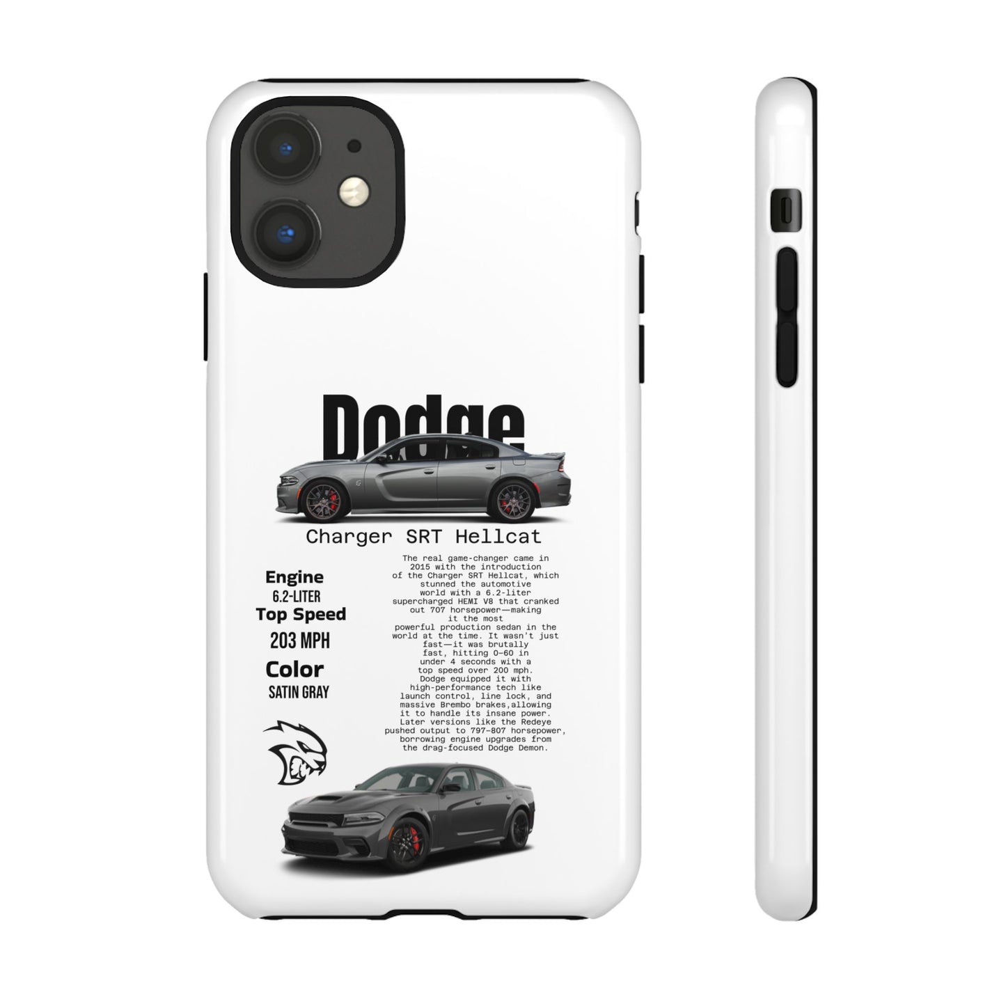 Dodge Charger SRT Hellcat Phone Case