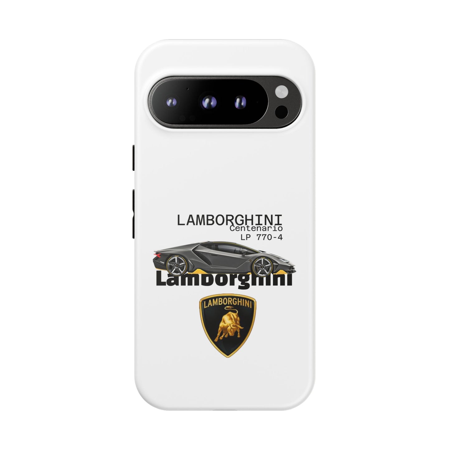 Black Lamborghini Centenario LP 770-4 PHONE CASE