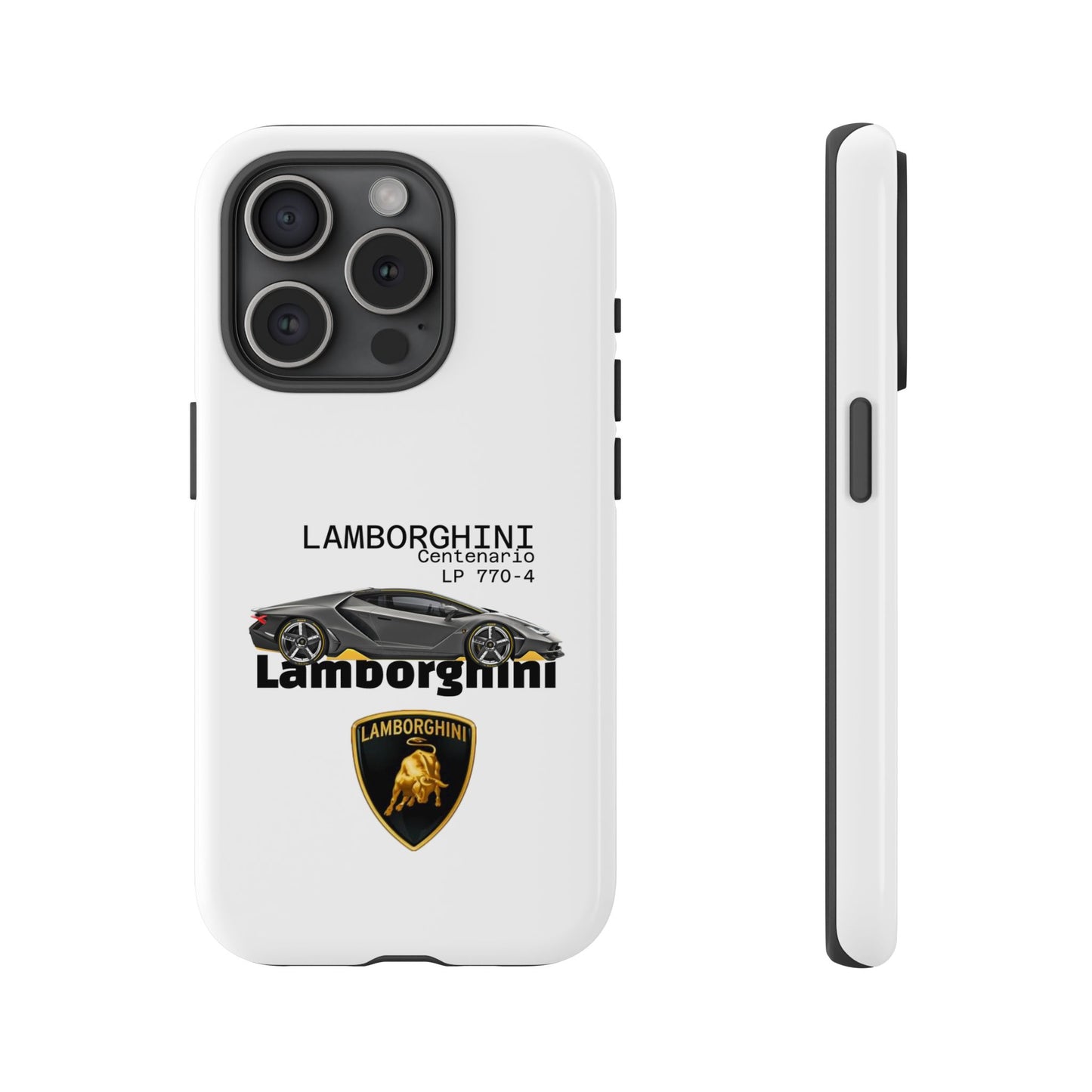 Black Lamborghini Centenario LP 770-4 PHONE CASE