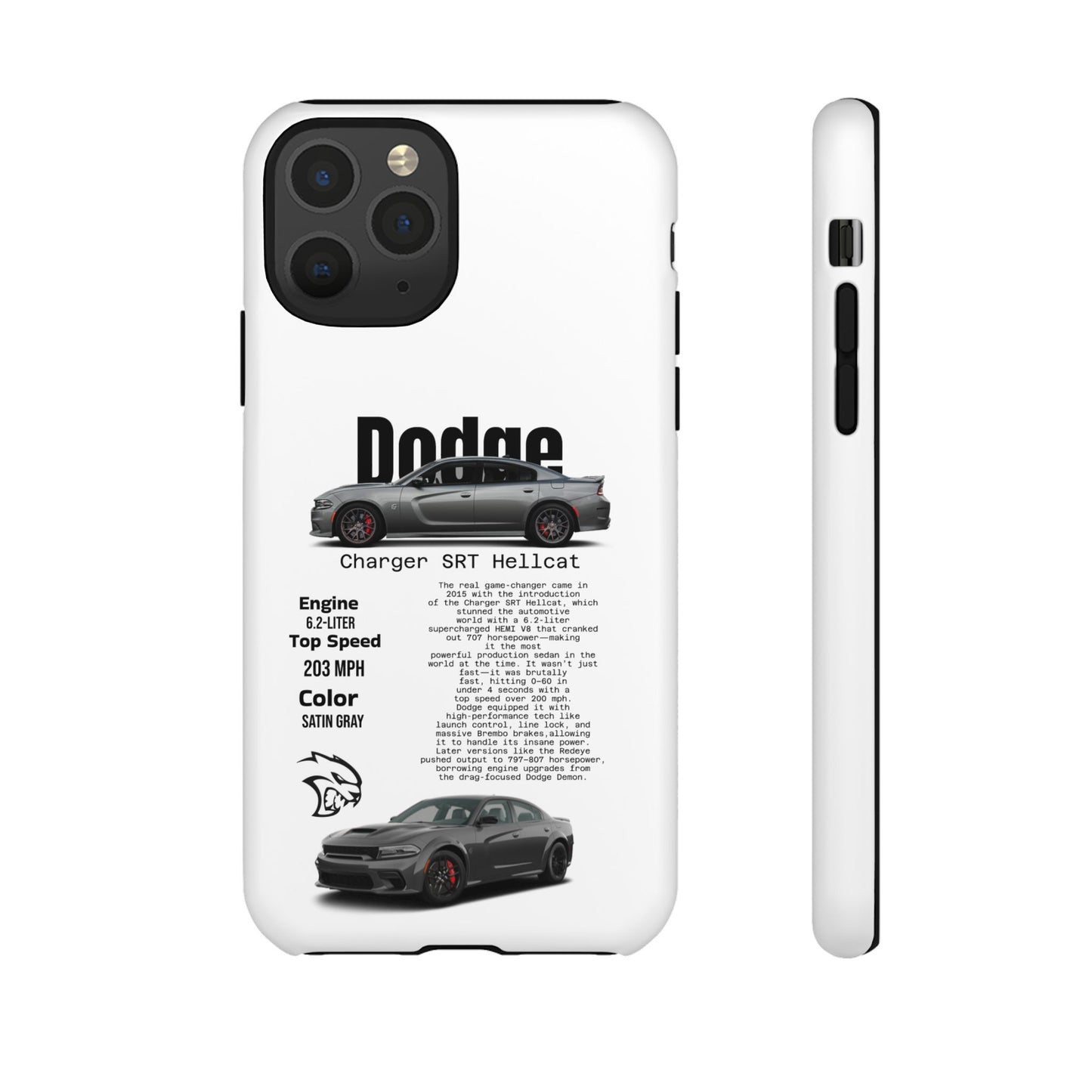 Dodge Charger SRT Hellcat Phone Case
