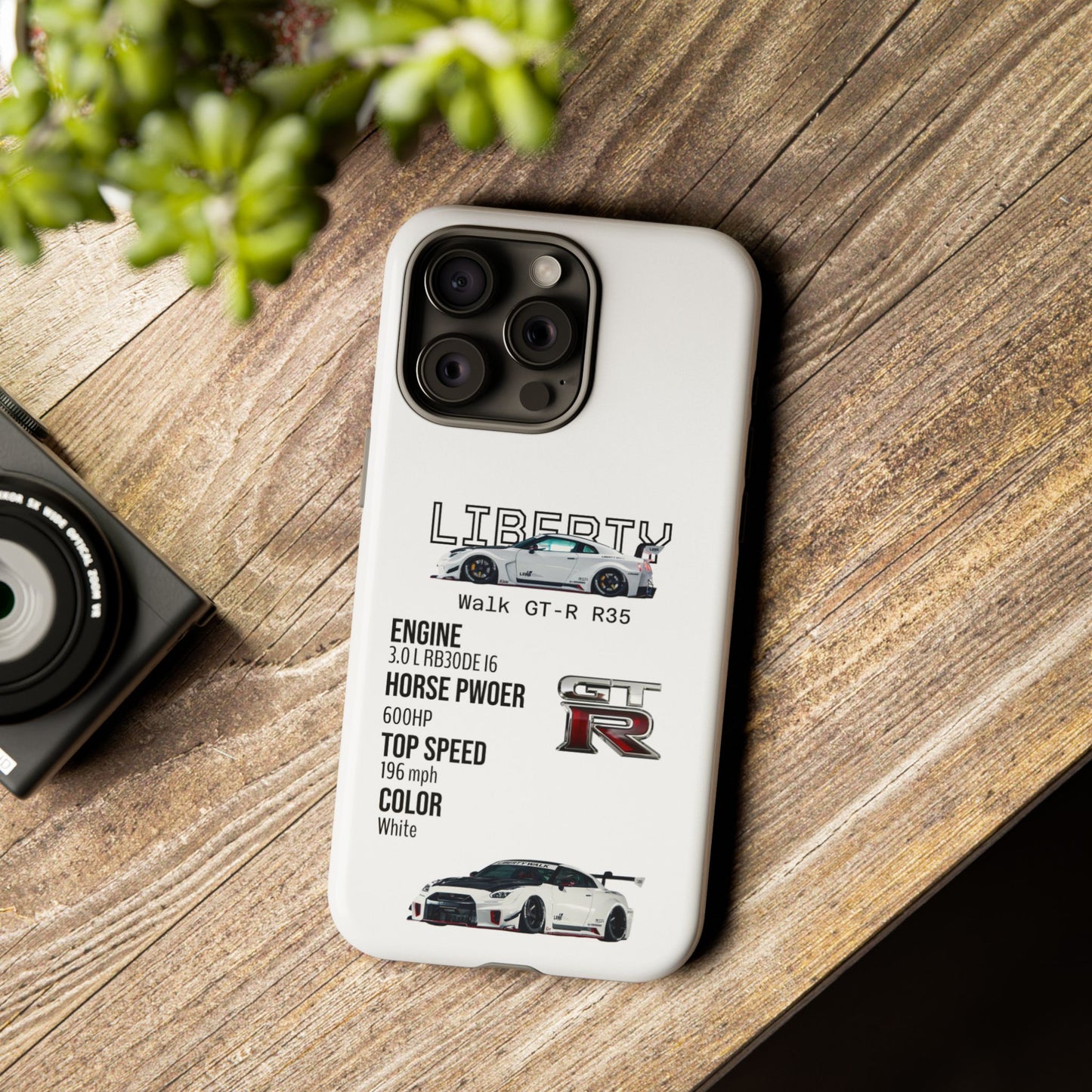 Liberty Walk GT-R R35 Phone Case
