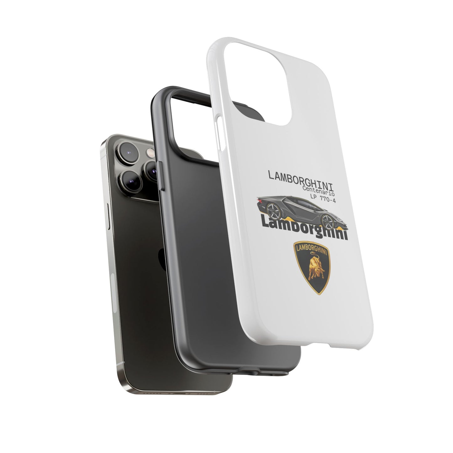 Black Lamborghini Centenario LP 770-4 PHONE CASE