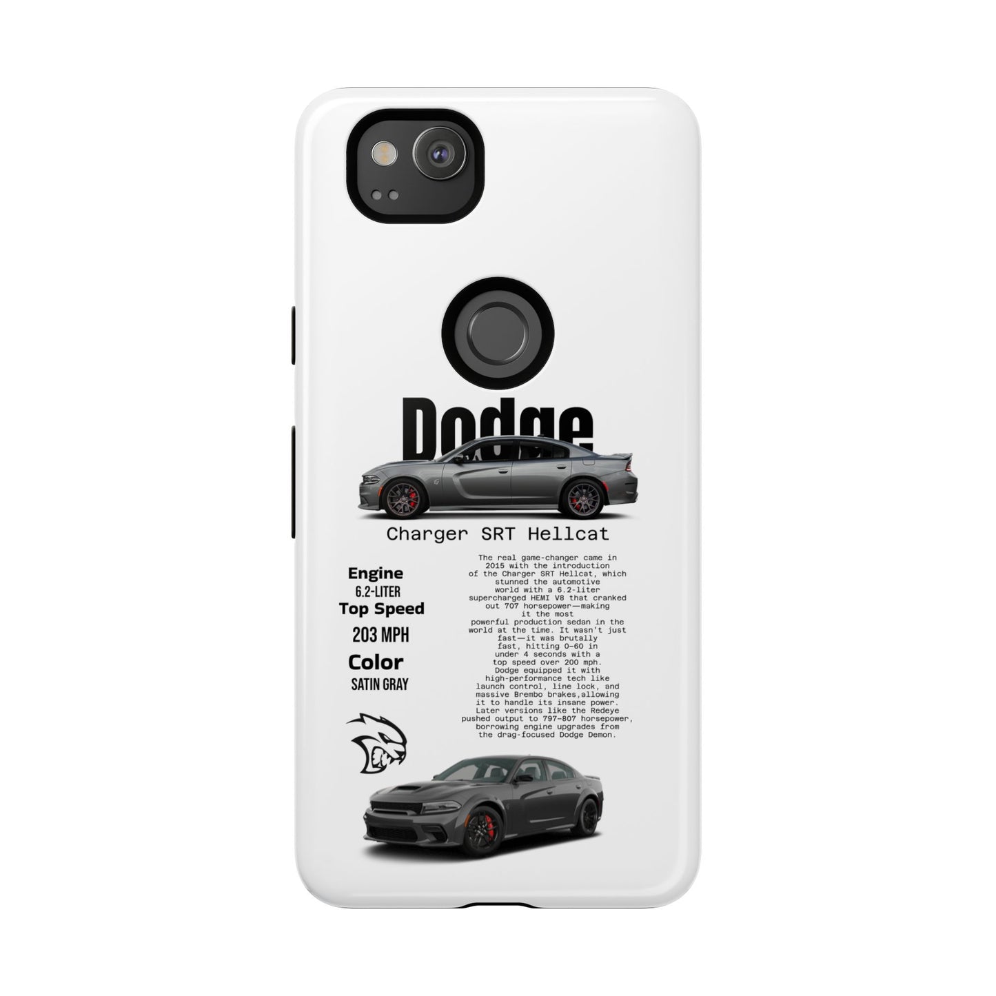 Dodge Charger SRT Hellcat Phone Case