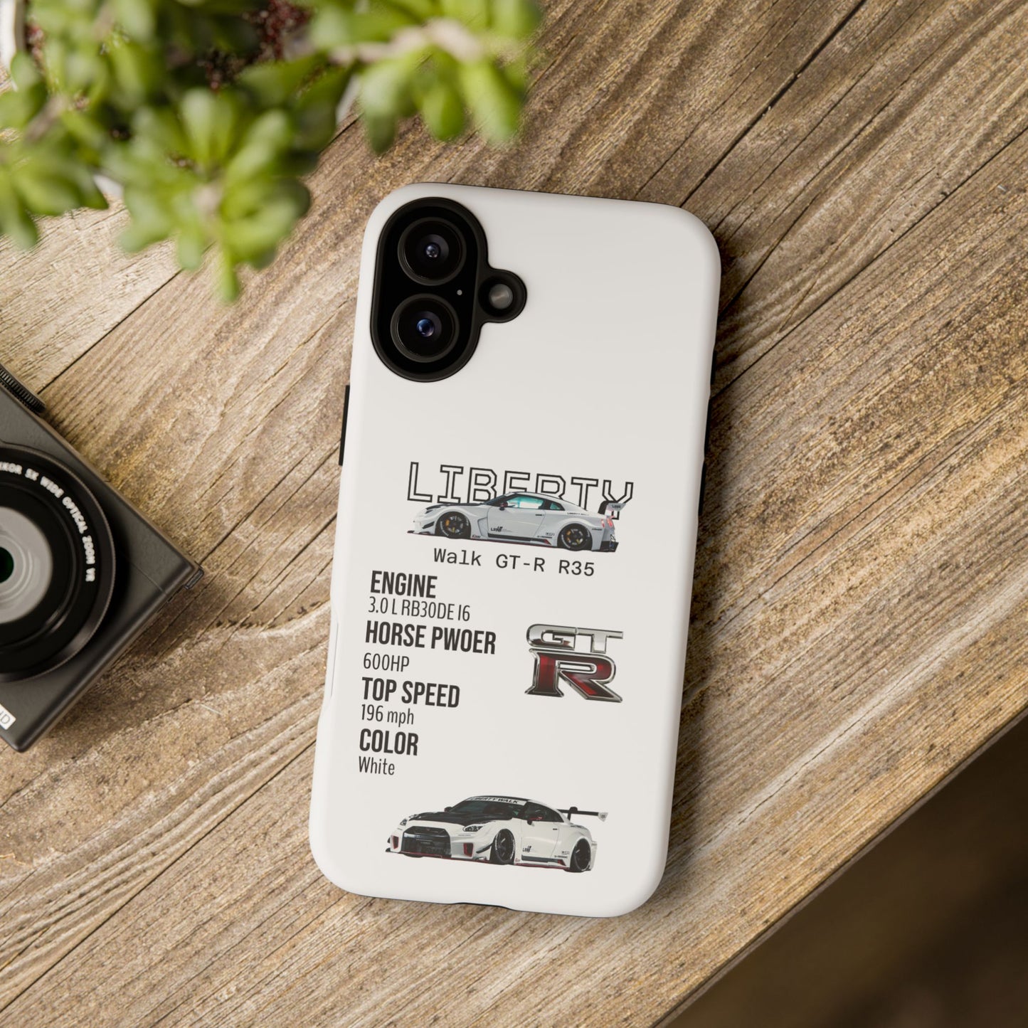 Liberty Walk GT-R R35 Phone Case