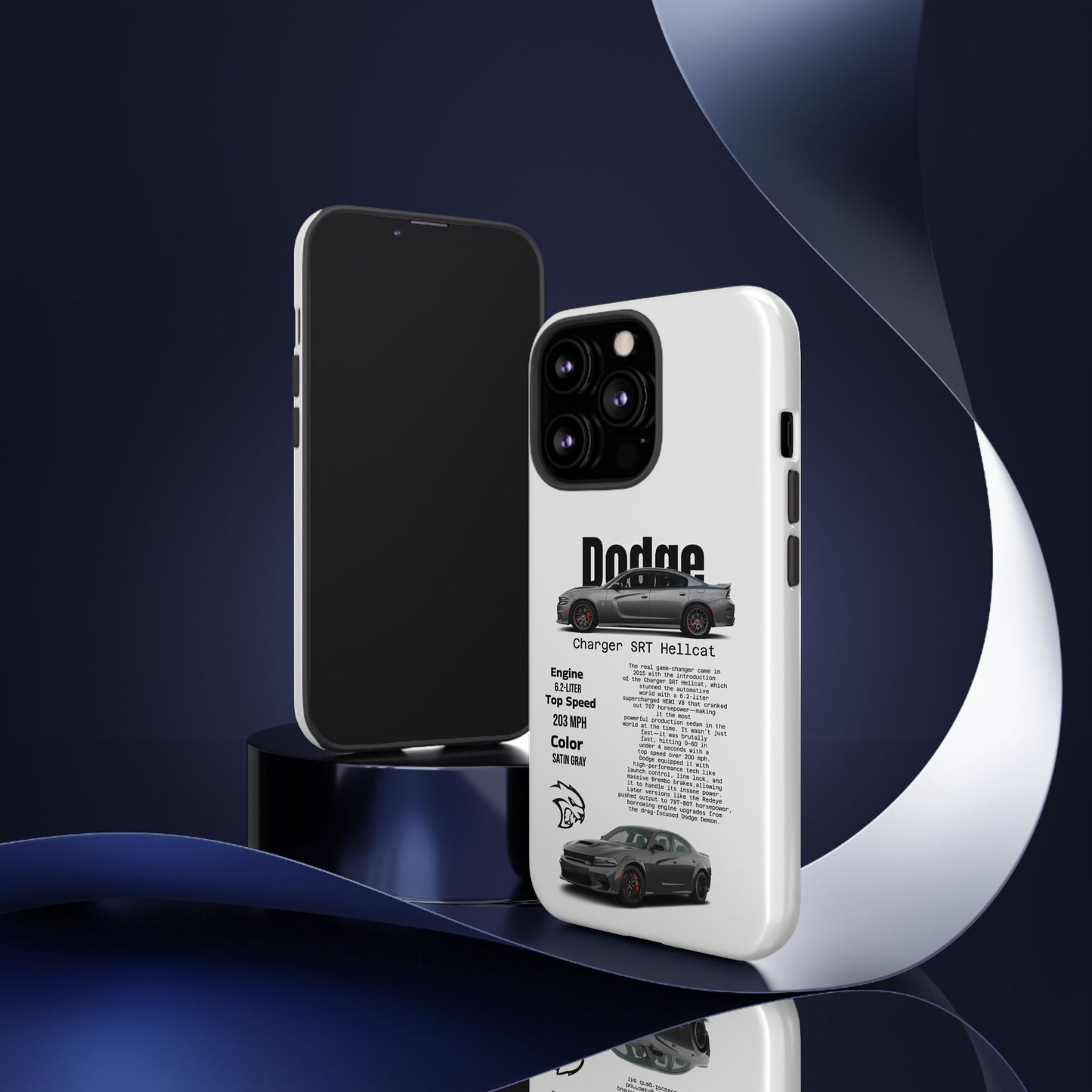Dodge Charger SRT Hellcat Phone Case