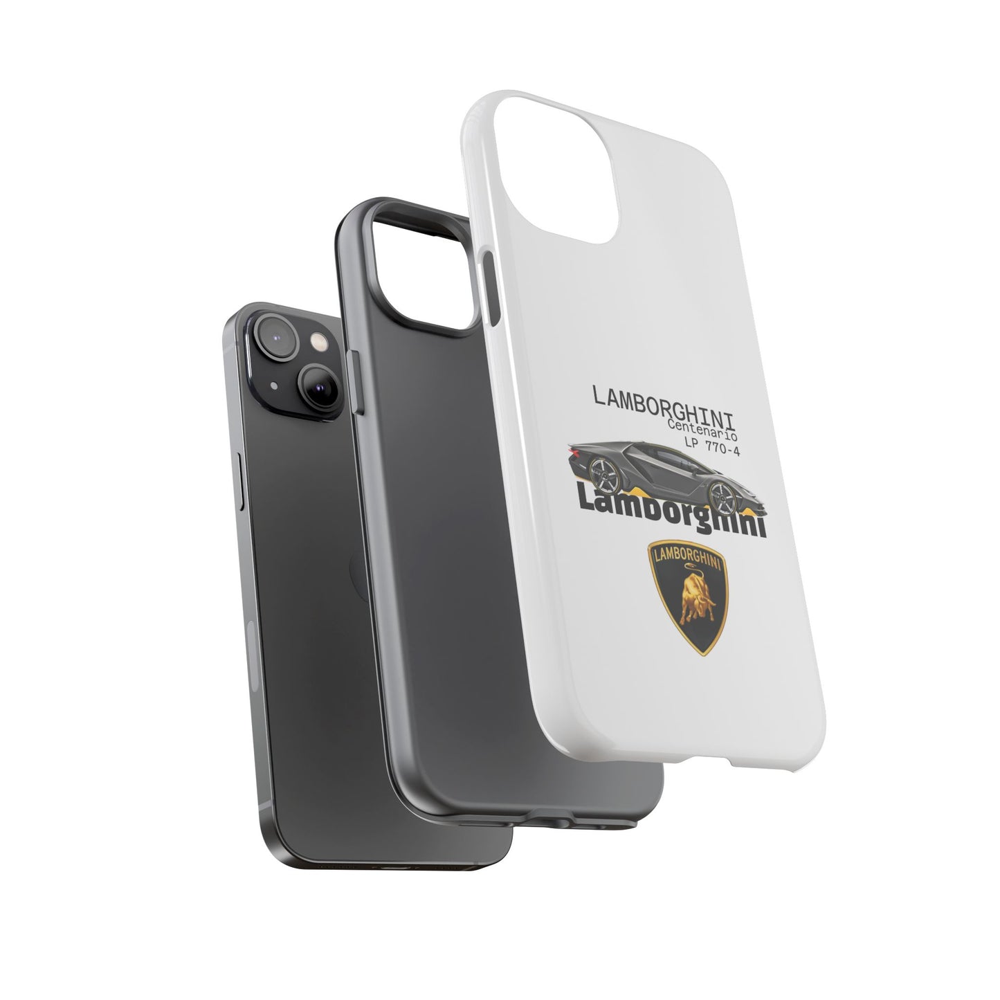 Black Lamborghini Centenario LP 770-4 PHONE CASE