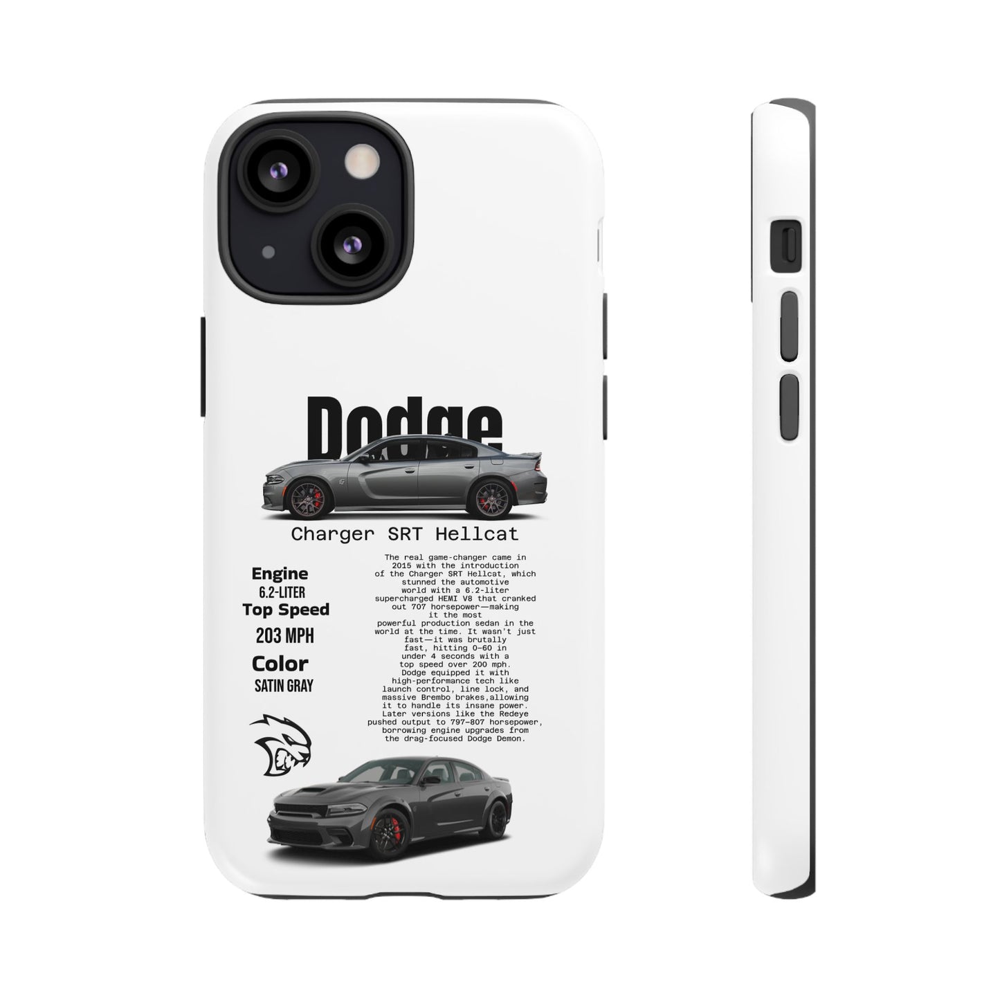 Dodge Charger SRT Hellcat Phone Case