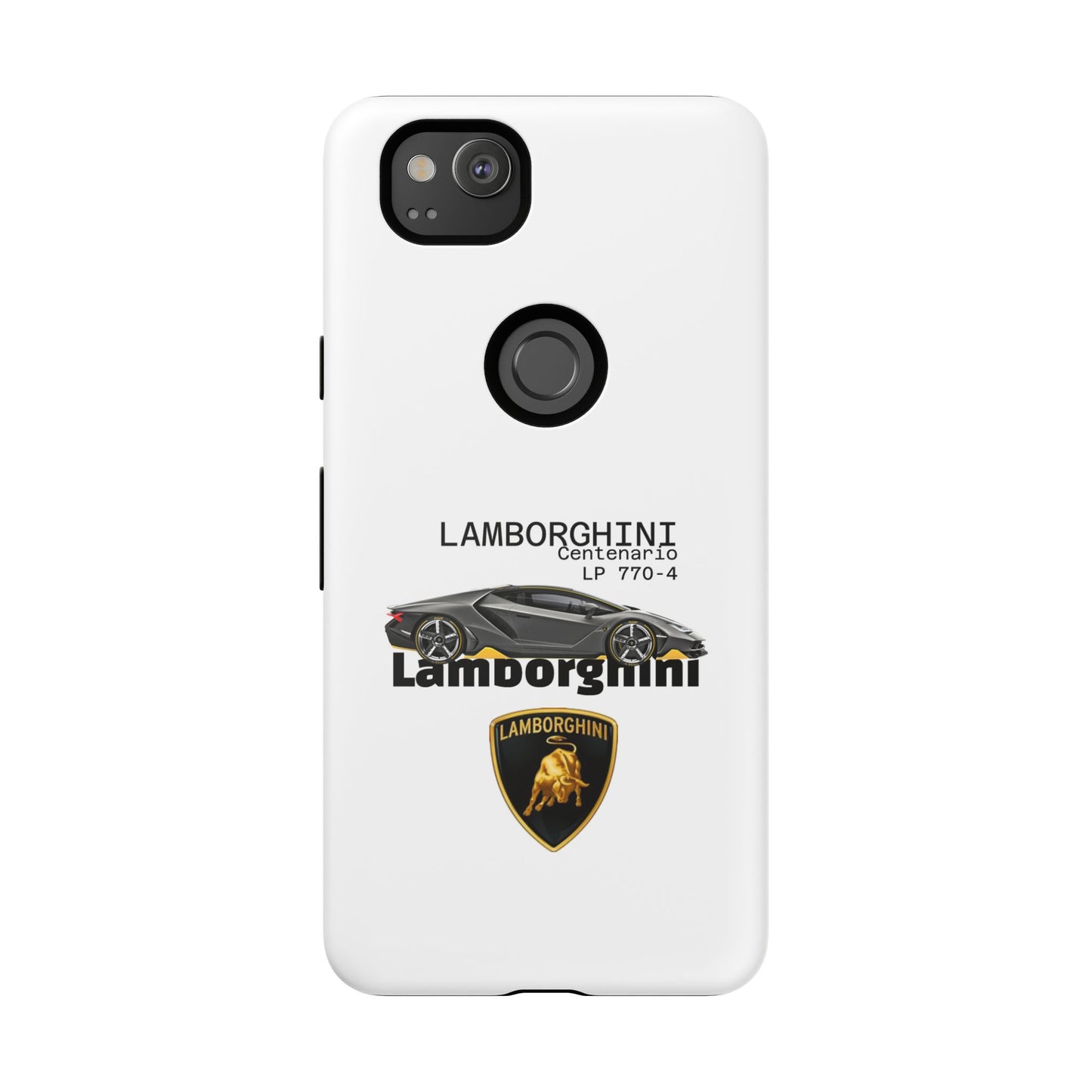 Black Lamborghini Centenario LP 770-4 PHONE CASE