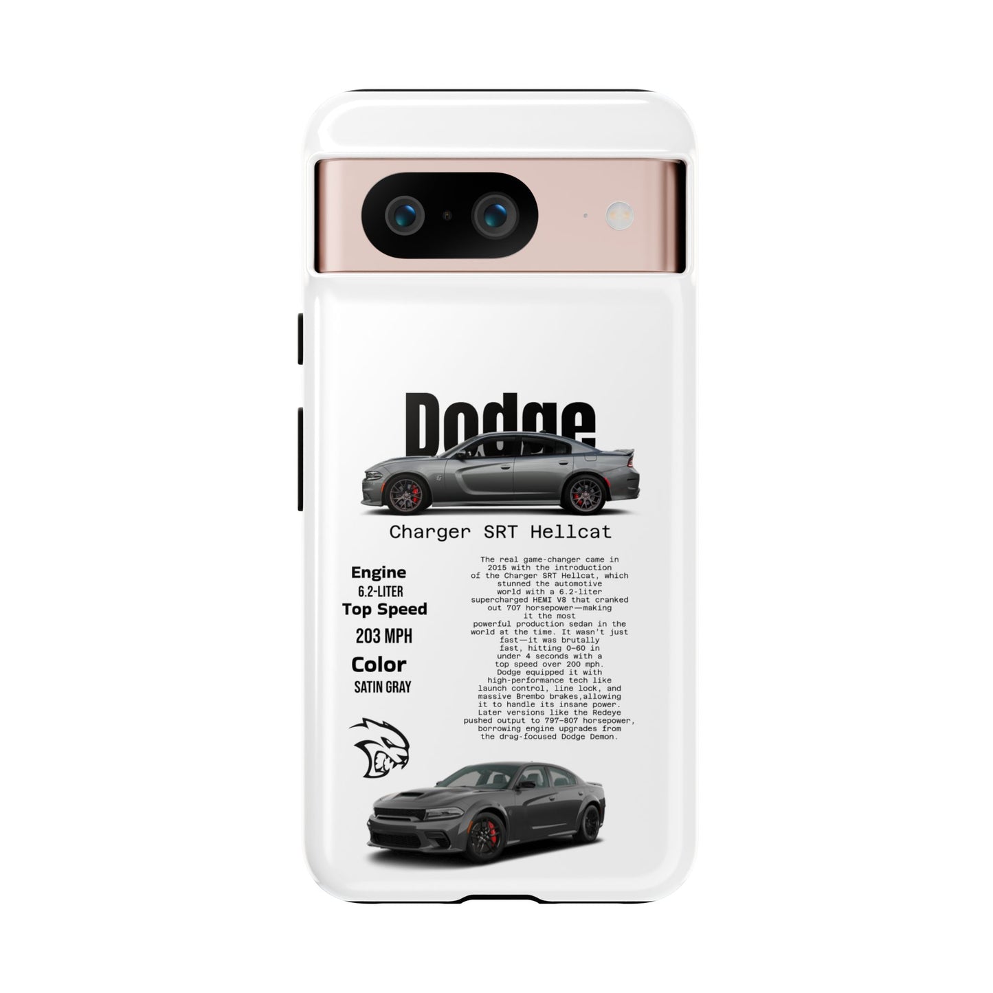 Dodge Charger SRT Hellcat Phone Case