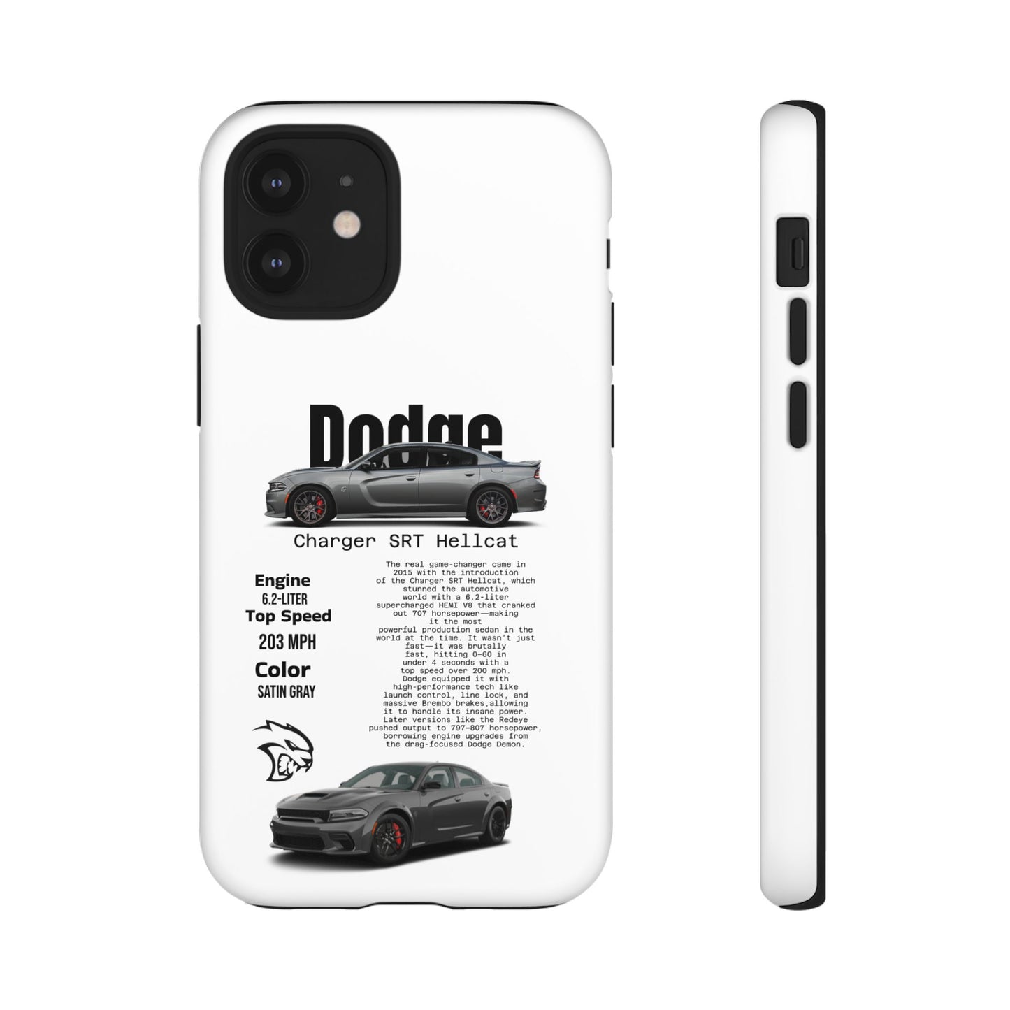 Dodge Charger SRT Hellcat Phone Case