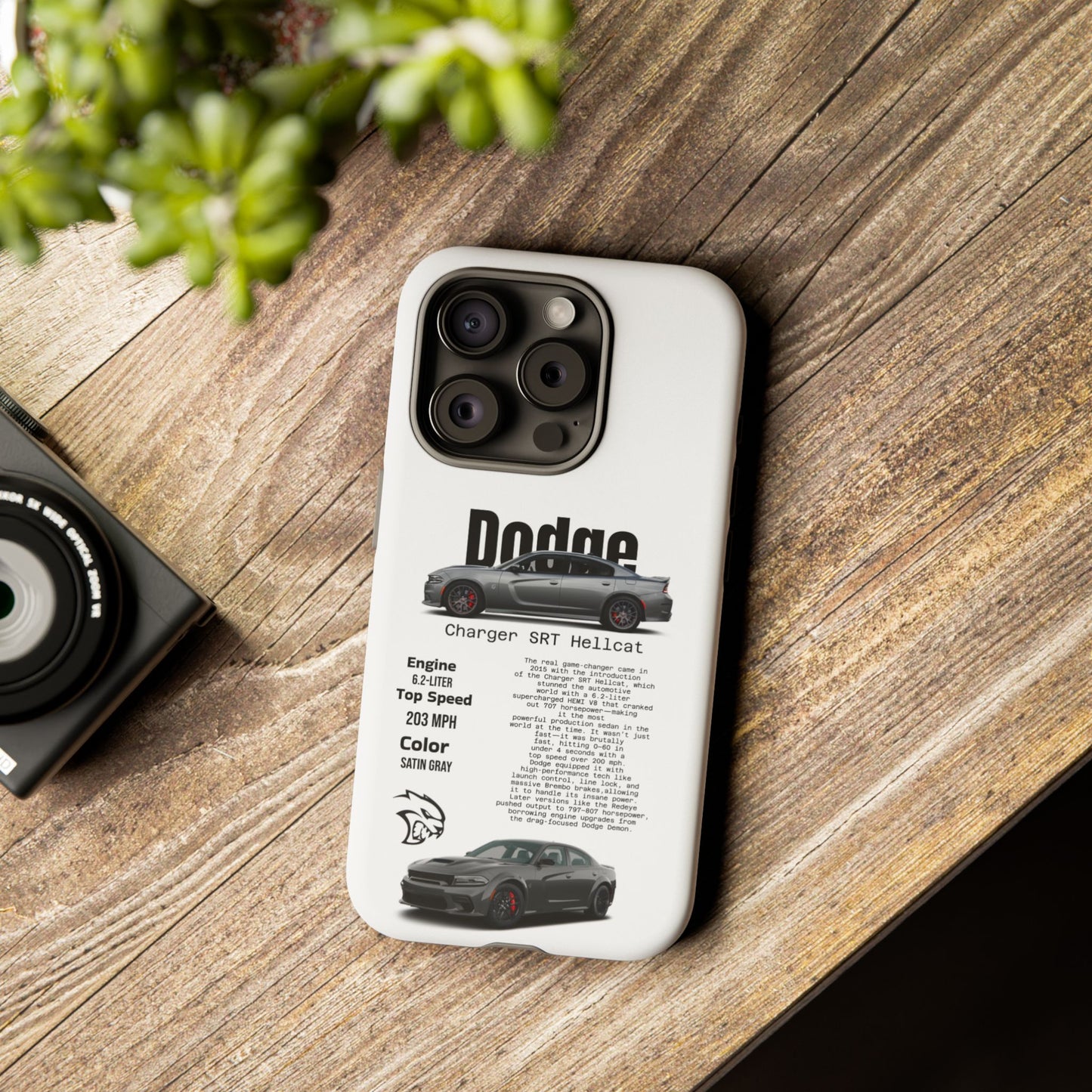 Dodge Charger SRT Hellcat Phone Case