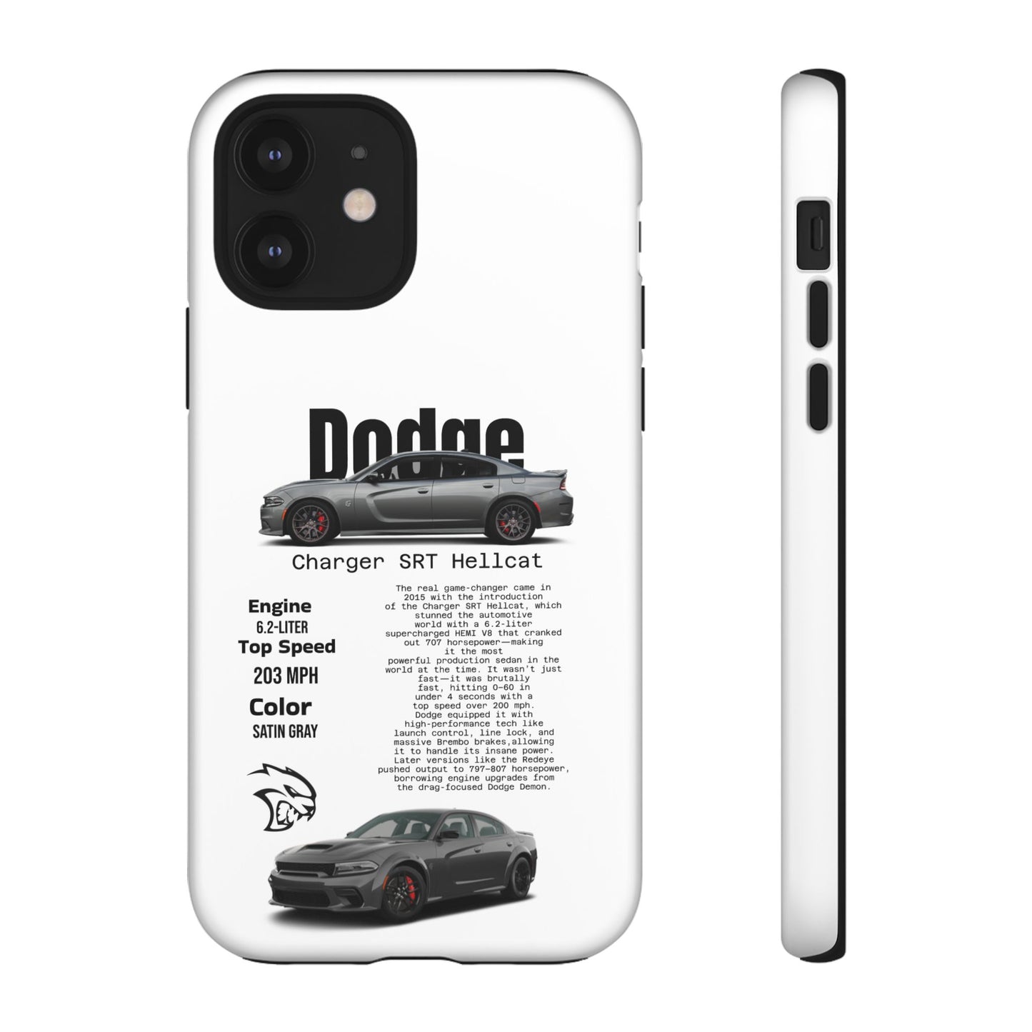 Dodge Charger SRT Hellcat Phone Case