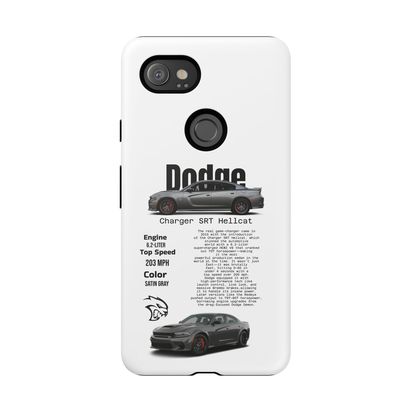 Dodge Charger SRT Hellcat Phone Case
