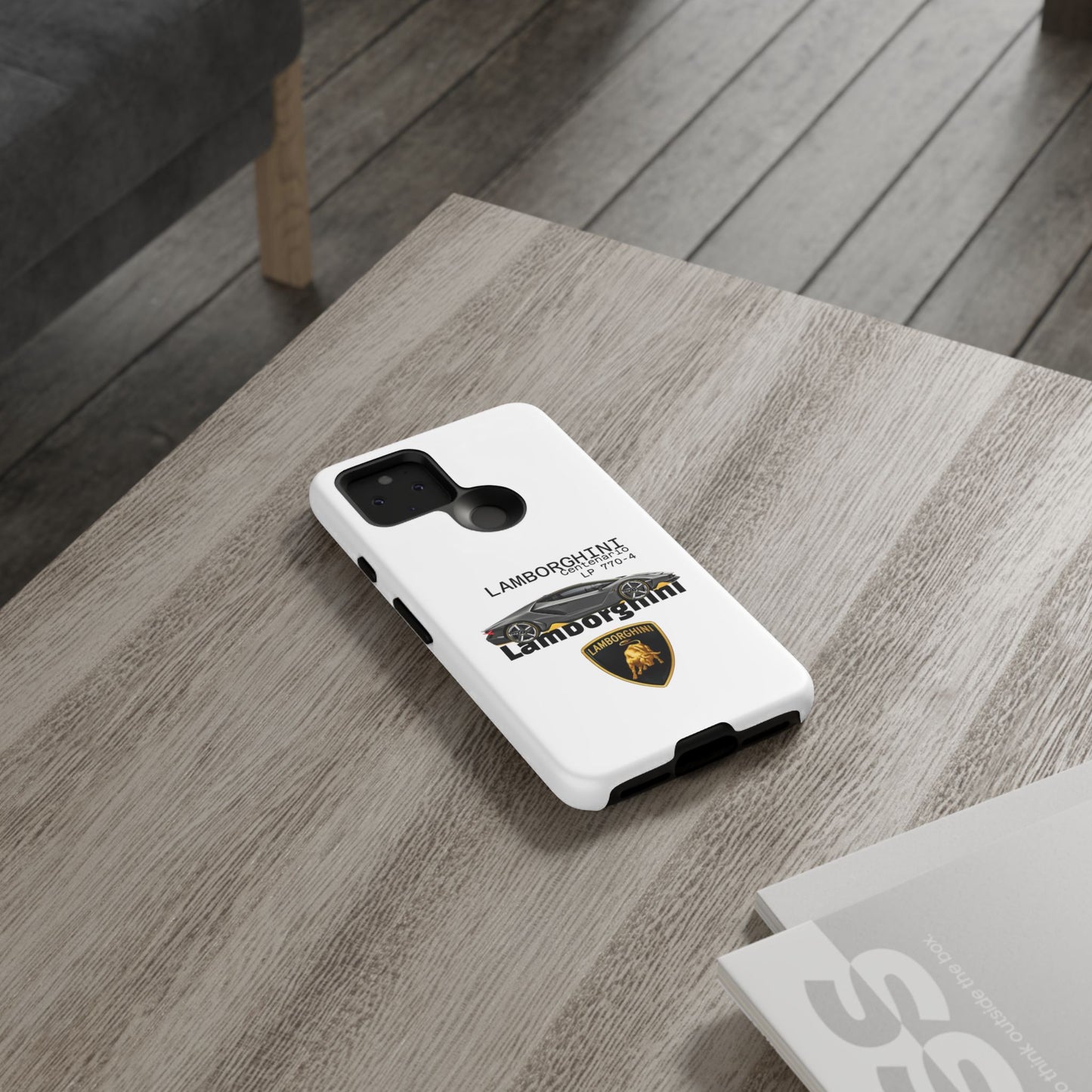 Black Lamborghini Centenario LP 770-4 PHONE CASE