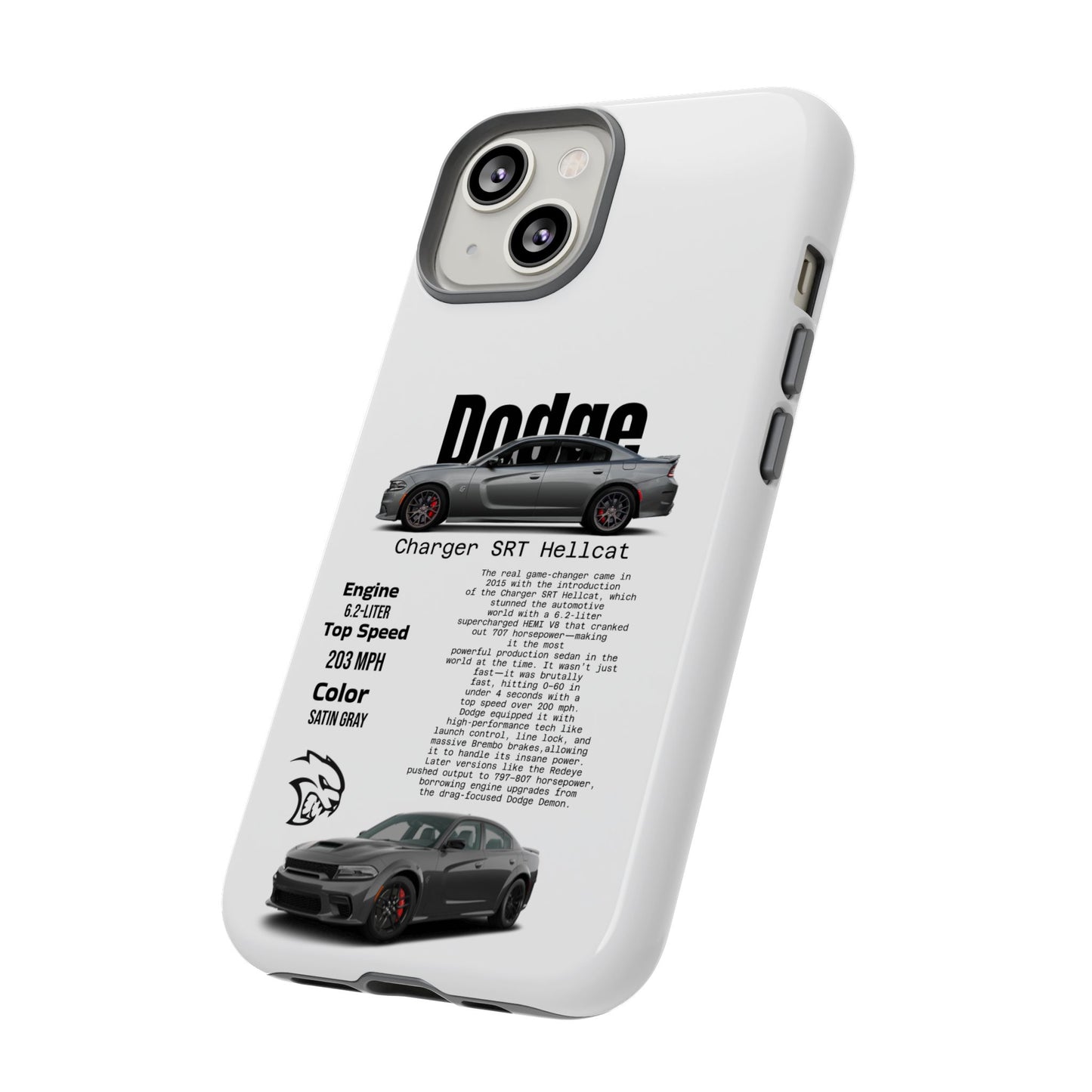 Dodge Charger SRT Hellcat Phone Case