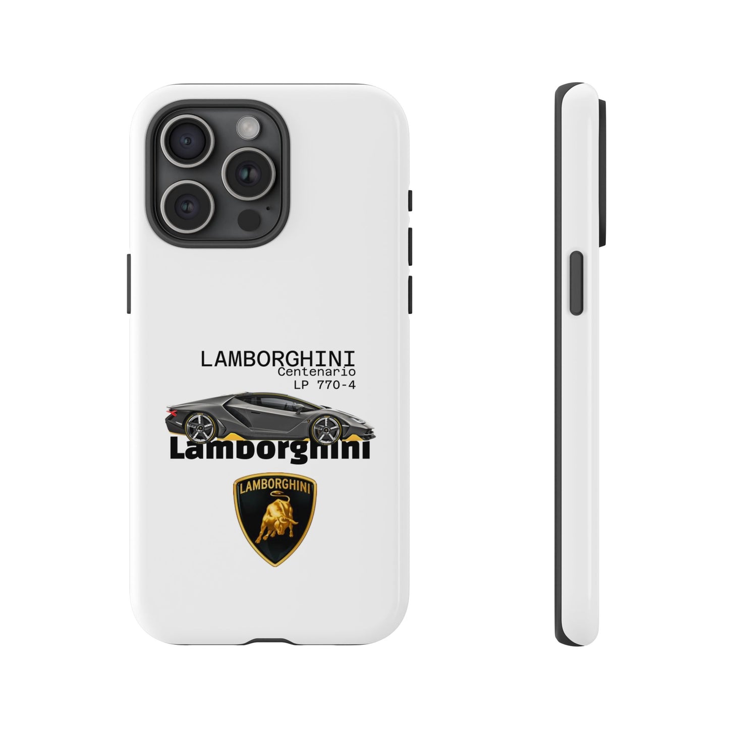 Black Lamborghini Centenario LP 770-4 PHONE CASE