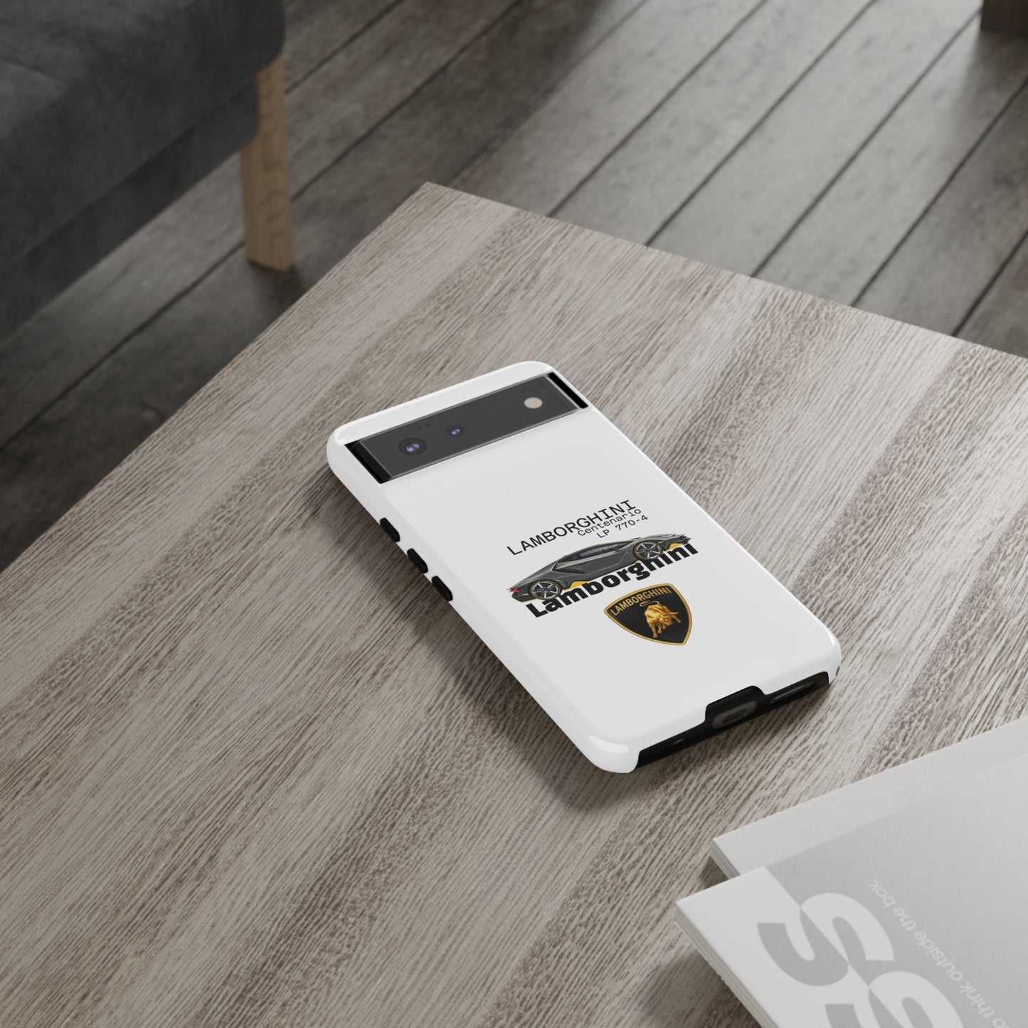 Black Lamborghini Centenario LP 770-4 PHONE CASE