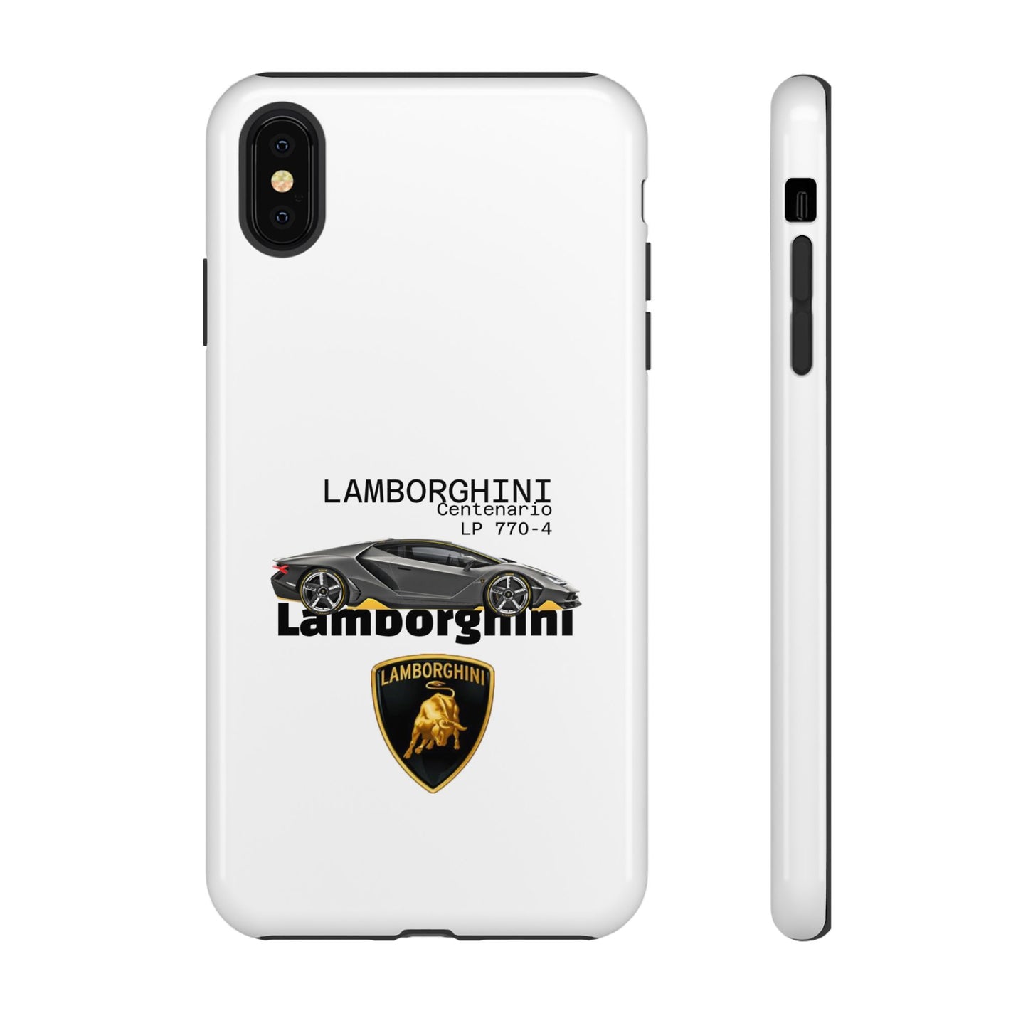 Black Lamborghini Centenario LP 770-4 PHONE CASE