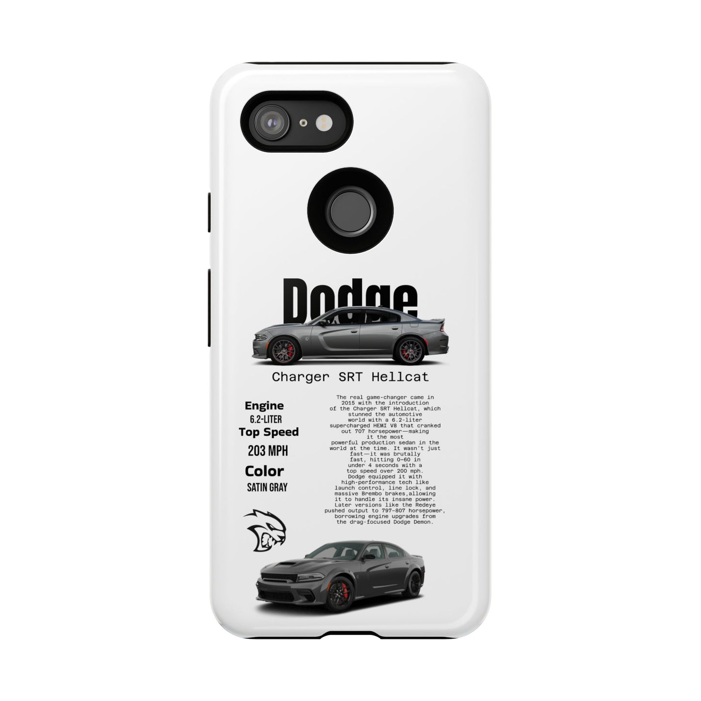 Dodge Charger SRT Hellcat Phone Case