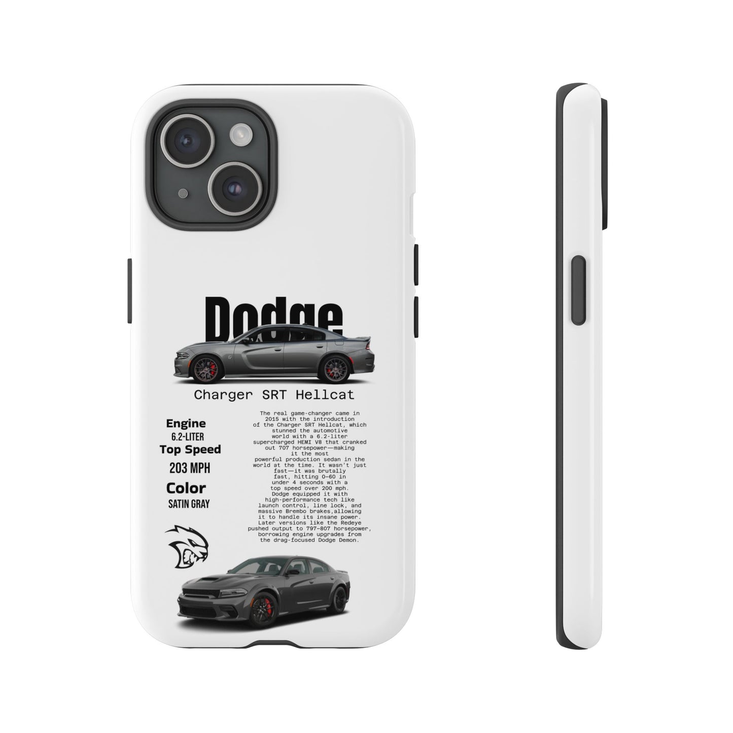 Dodge Charger SRT Hellcat Phone Case