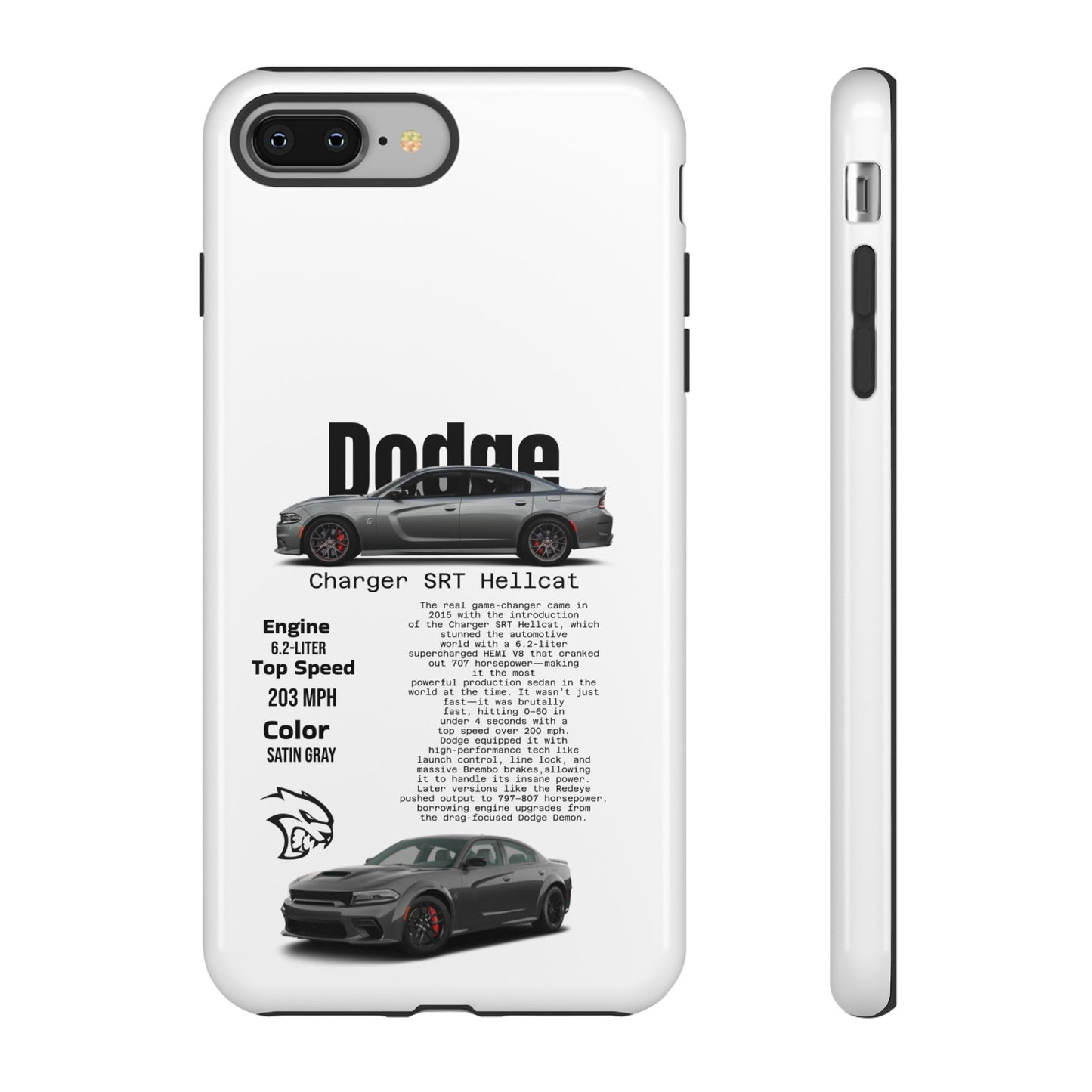 Dodge Charger SRT Hellcat Phone Case