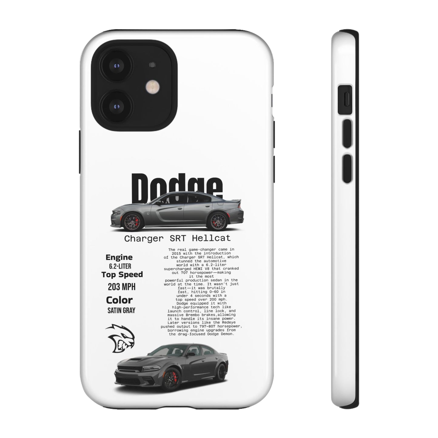 Dodge Charger SRT Hellcat Phone Case
