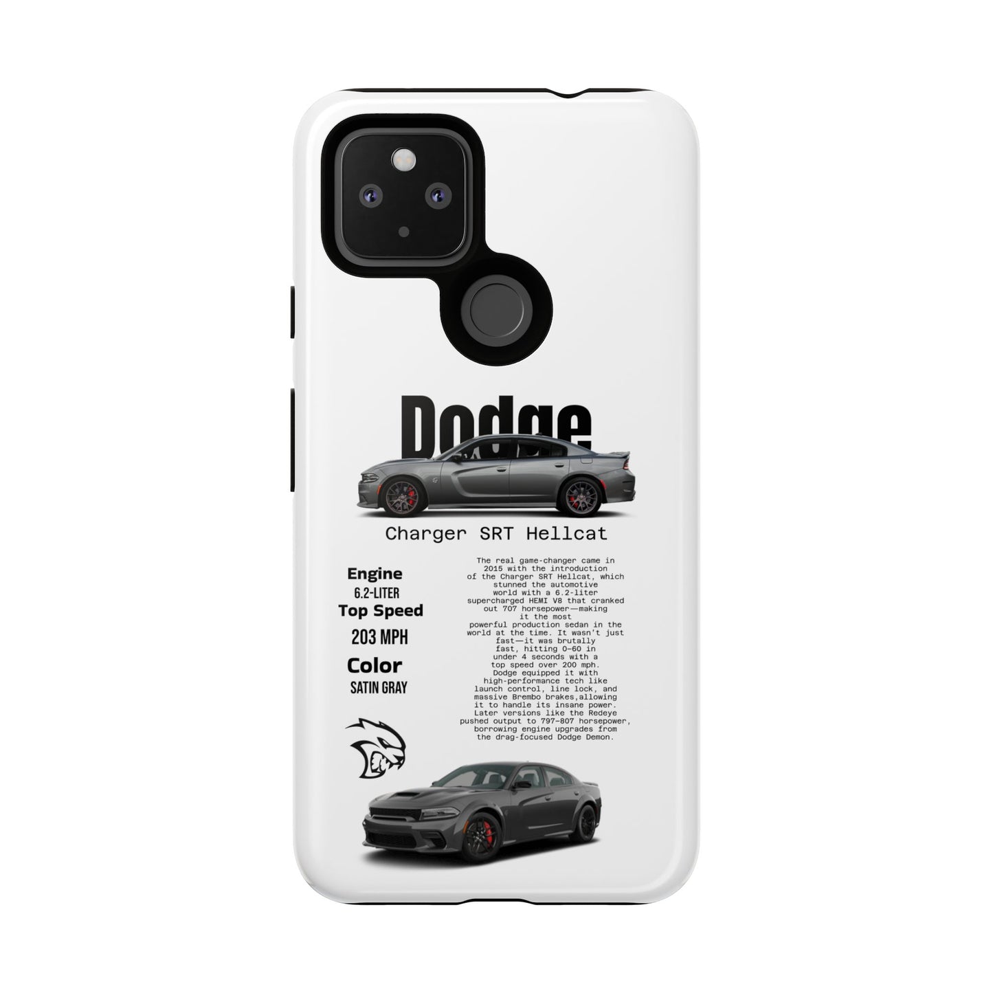Dodge Charger SRT Hellcat Phone Case