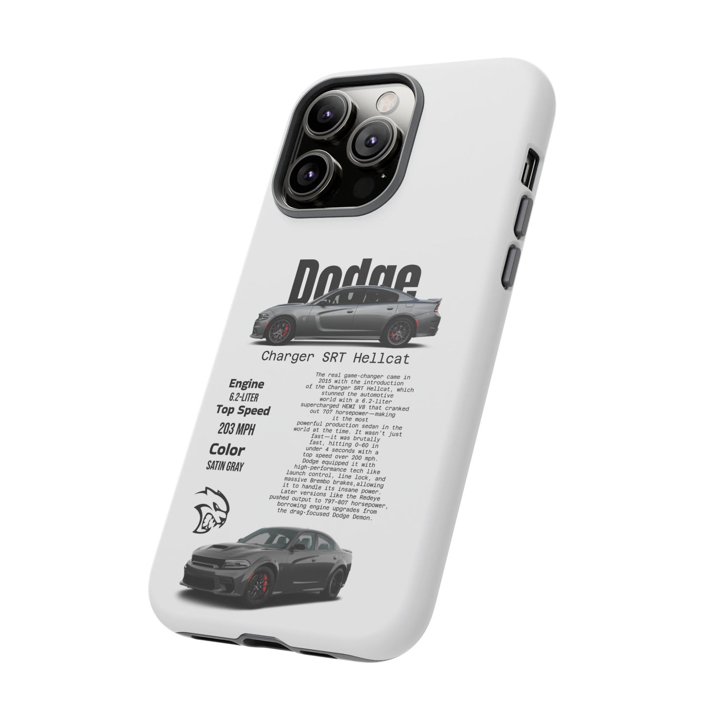 Dodge Charger SRT Hellcat Phone Case