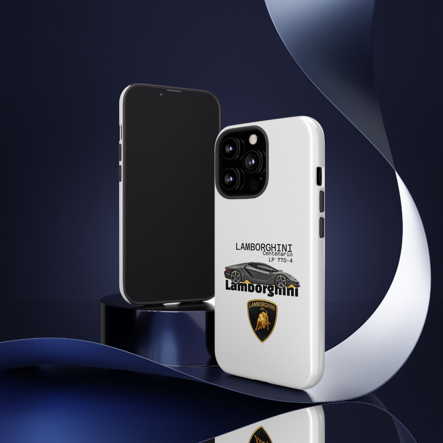 Black Lamborghini Centenario LP 770-4 PHONE CASE