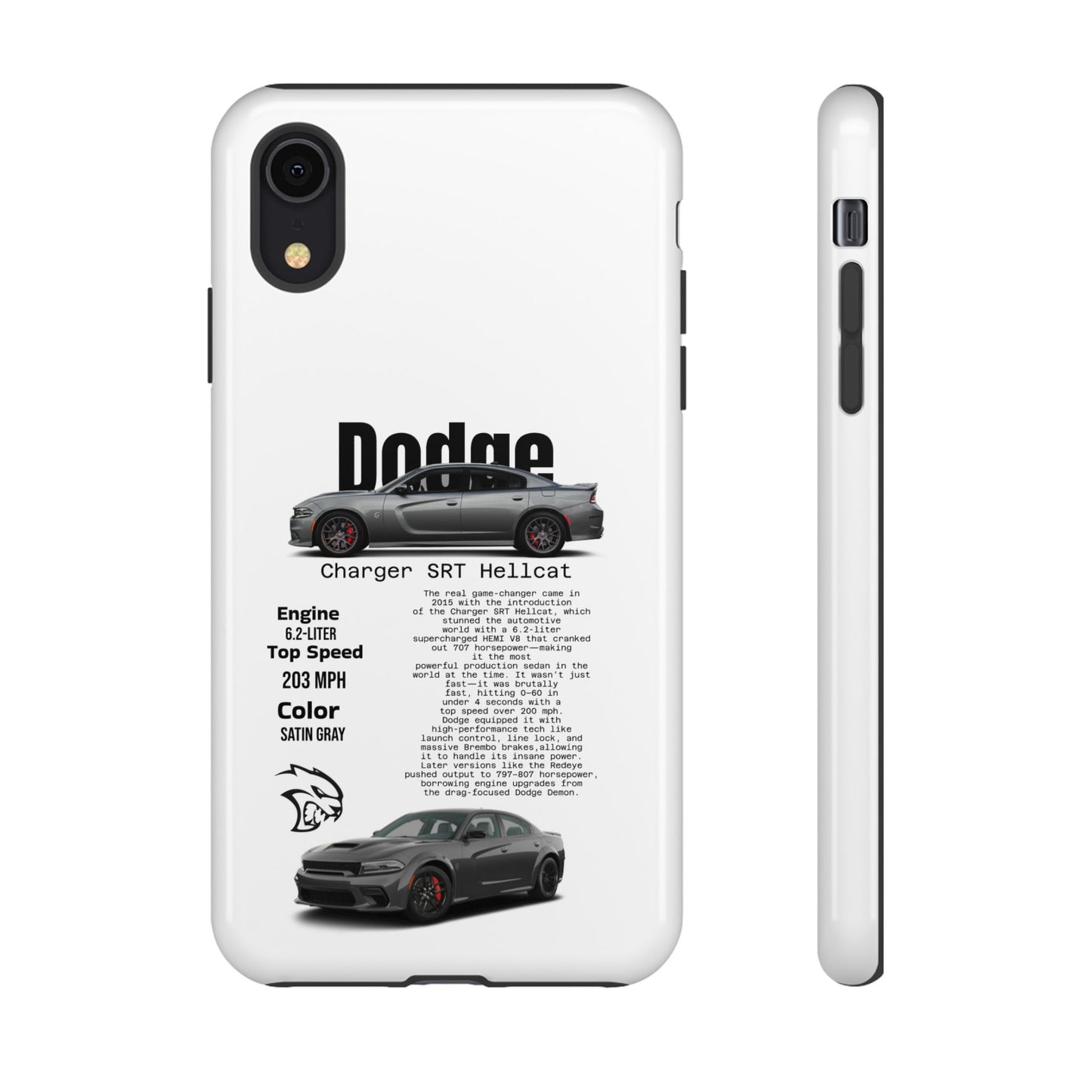 Dodge Charger SRT Hellcat Phone Case