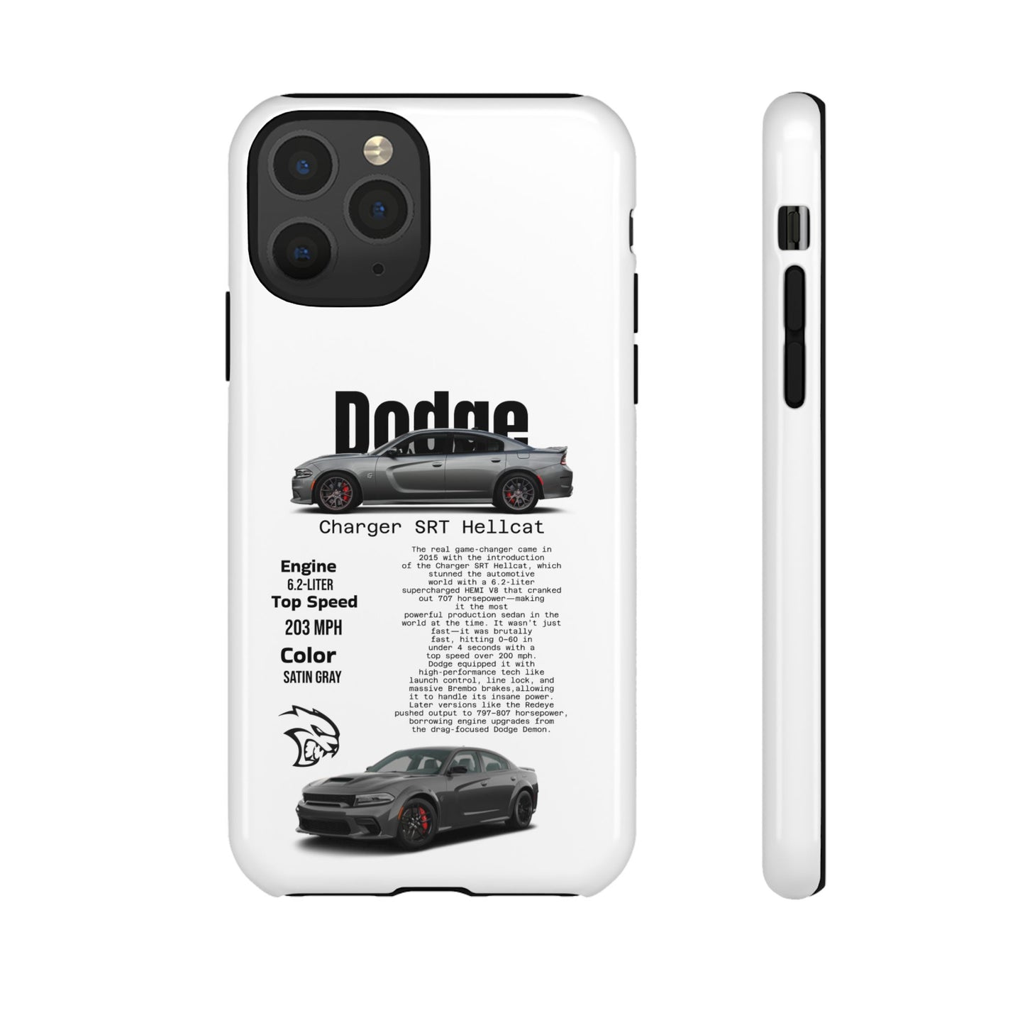 Dodge Charger SRT Hellcat Phone Case