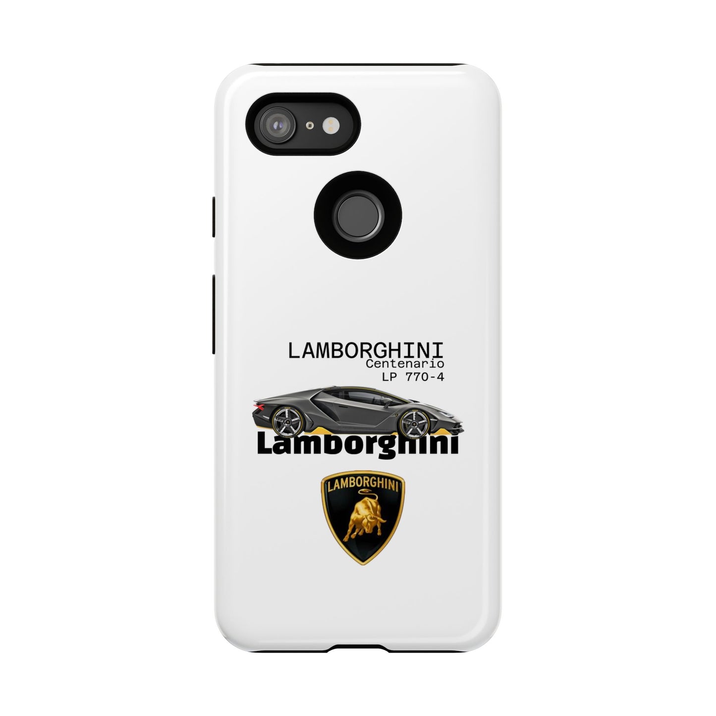 Black Lamborghini Centenario LP 770-4 PHONE CASE