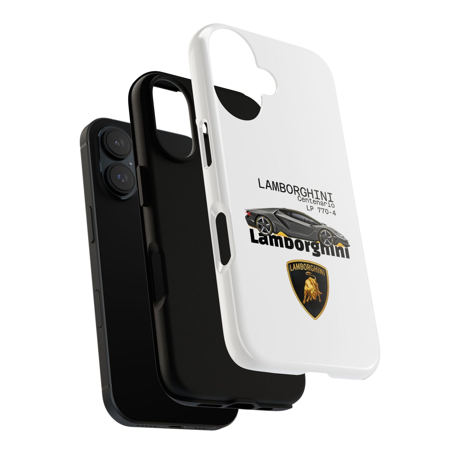 Black Lamborghini Centenario LP 770-4 PHONE CASE