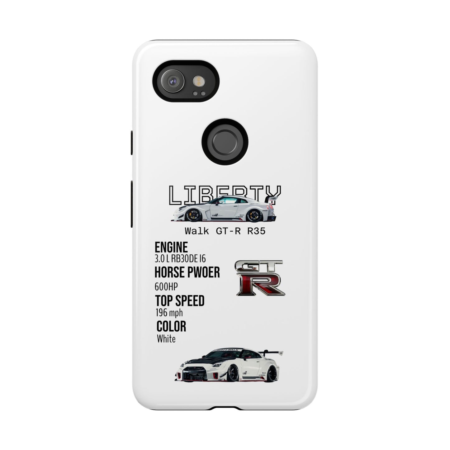Liberty Walk GT-R R35 Phone Case