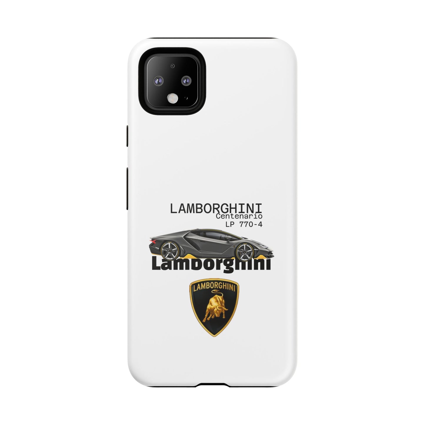 Black Lamborghini Centenario LP 770-4 PHONE CASE