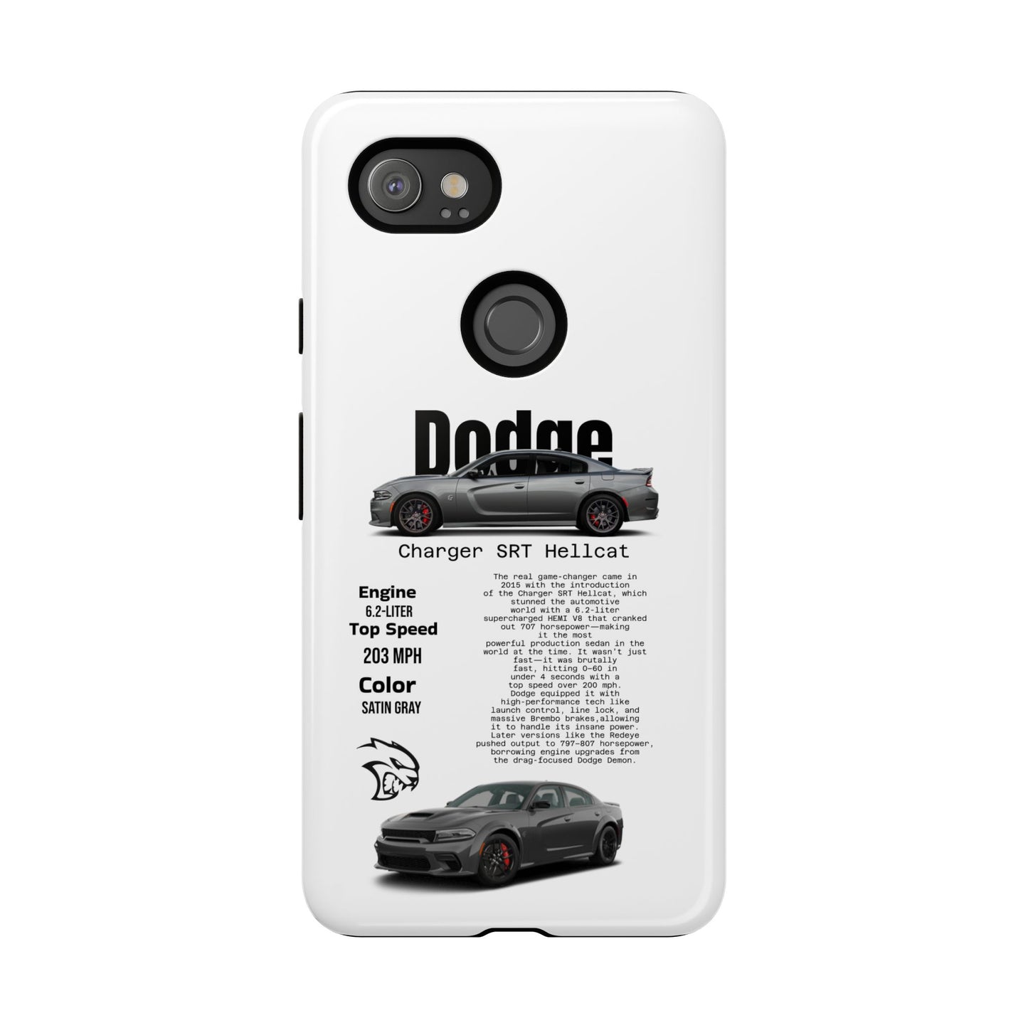 Dodge Charger SRT Hellcat Phone Case
