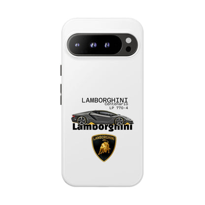Black Lamborghini Centenario LP 770-4 PHONE CASE