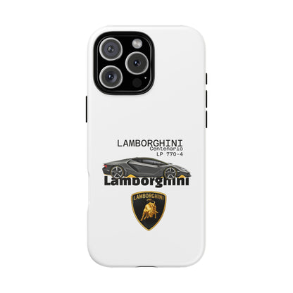 Black Lamborghini Centenario LP 770-4 PHONE CASE