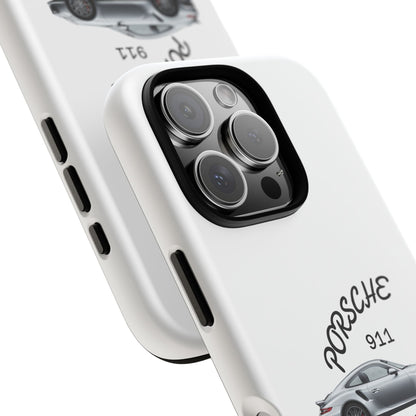 Porsche 911 Phone Case | Tough Cases for Car Enthusiasts, Gifts for Birthdays, Adjustable-Fit, Trendy Accessory, Unique Design