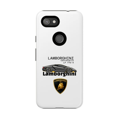Black Lamborghini Centenario LP 770-4 PHONE CASE