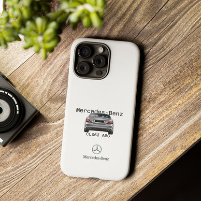 Mercedes-Benz Tough Case - CLS63 AMG Phone Cover, Luxury Car Gift, Automotive Accessory, Driver's Dream, Car Enthusiast Merchandise