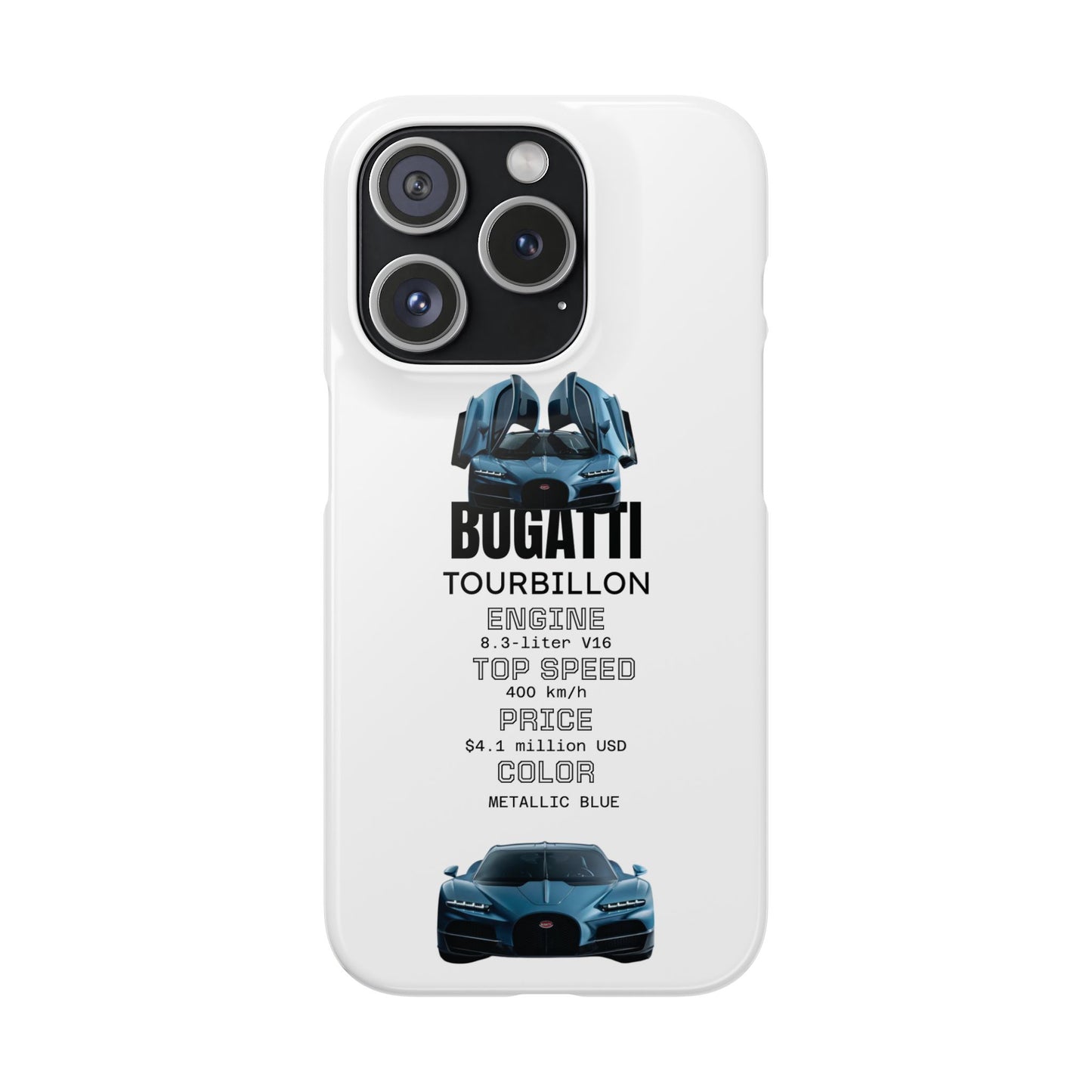 Stylish Bugatti Tourbillon Snap Case - Car Enthusiast Phone Cover, Gift for Him, Automotive Accessory, Unique Mobile Protection, [...]