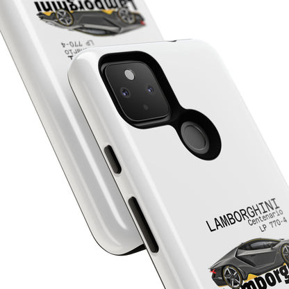 Black Lamborghini Centenario LP 770-4 PHONE CASE