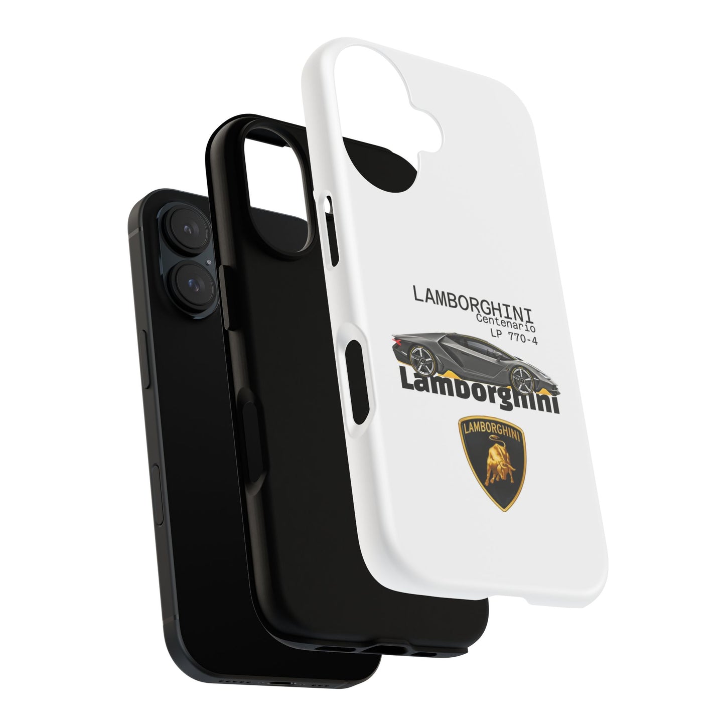 Black Lamborghini Centenario LP 770-4 PHONE CASE