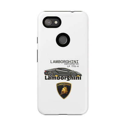 Black Lamborghini Centenario LP 770-4 PHONE CASE