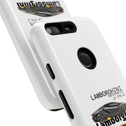 Black Lamborghini Centenario LP 770-4 PHONE CASE