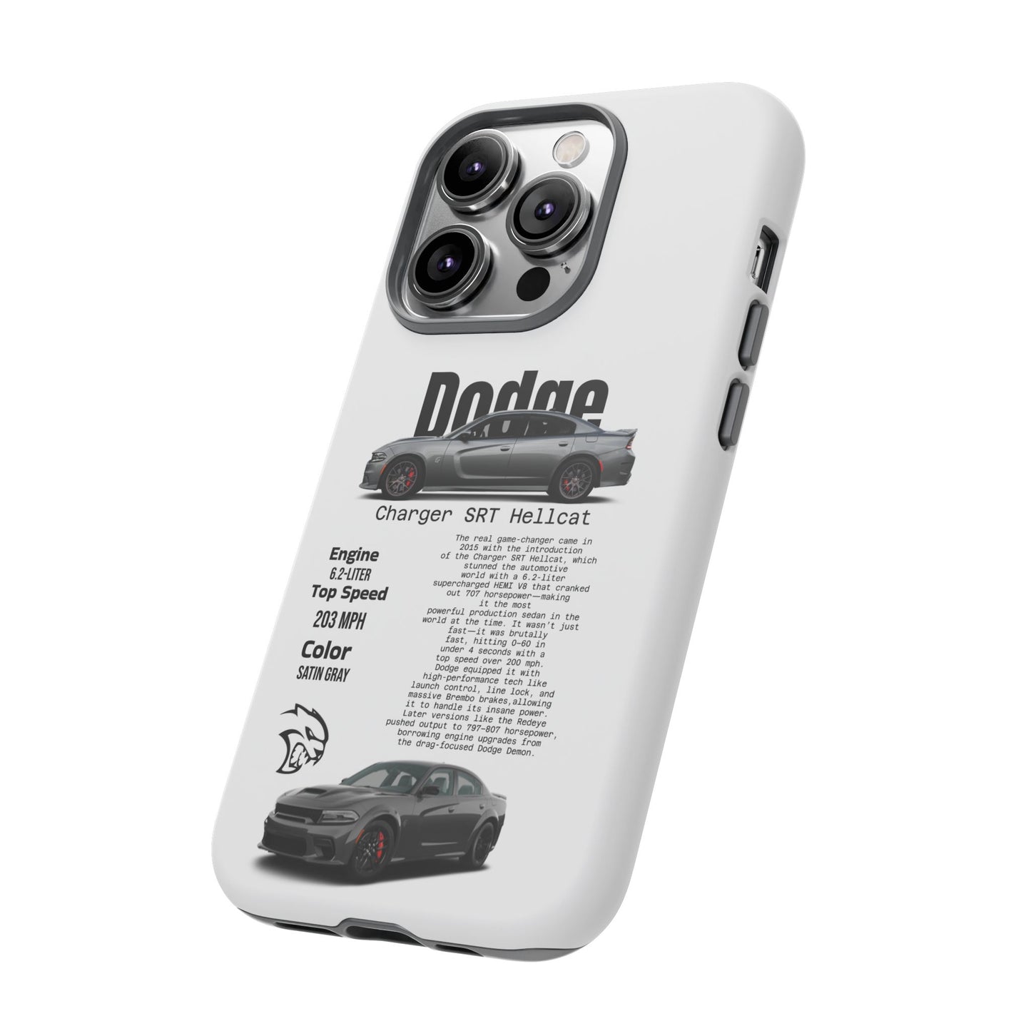 Dodge Charger SRT Hellcat Phone Case